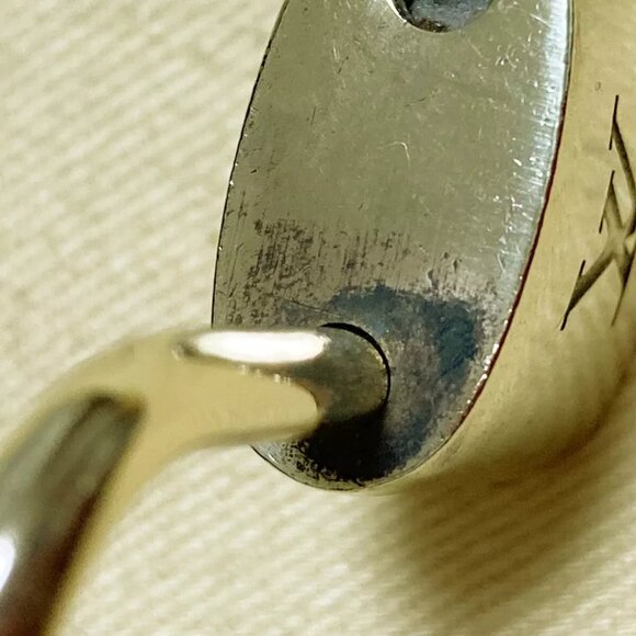 LOUIS VUITTON LV 10 SET PADLOCK KEY BAG CHARM CADENA GOLD PLATED FRANCE 35PDA120 - Picture 4 of 7